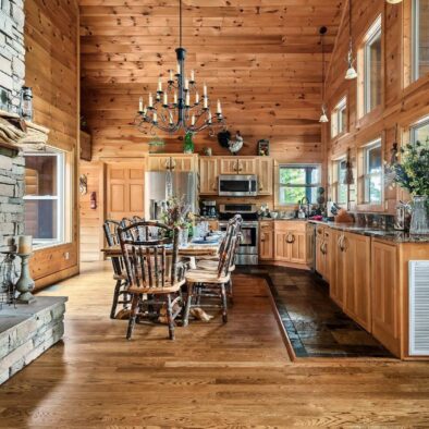 A Step Above Cabin kitchen