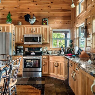 A Step Above Cabin kitchen