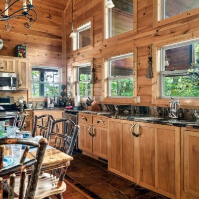 A Step Above Cabin kitchen