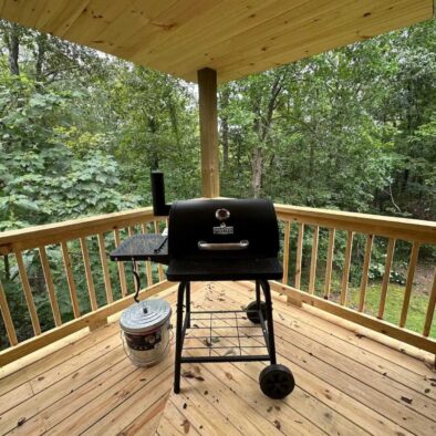 Kickback Shack Cabin outdoor grill