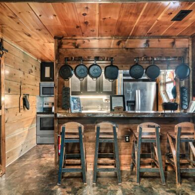 Hideout Haven Cabin kitchen