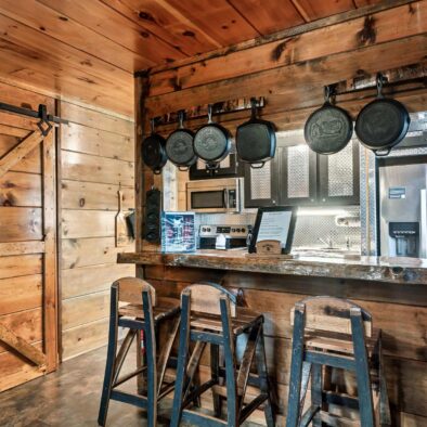 Hideout Haven Cabin kitchen