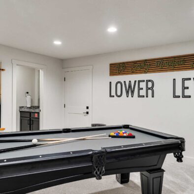 Smoky Mountain Haven pool table