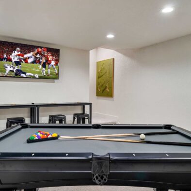 Smoky Mountain Haven pool table