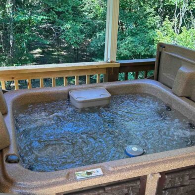 Kickback Shack Cabin Sevierville Cabin Hot Tub