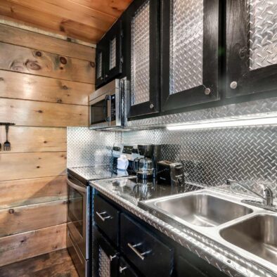 Biker themed cabin in Sevierville