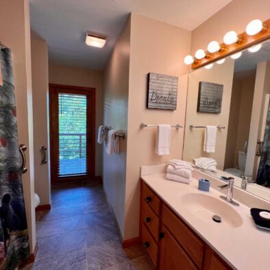 Panoramic Vista cabin bath