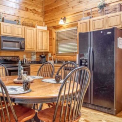 Smokies Escape Cabin kitchen