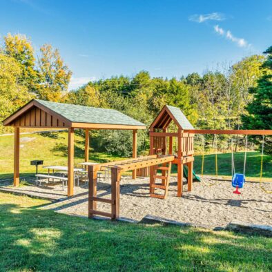 Trout and About Cabin playground