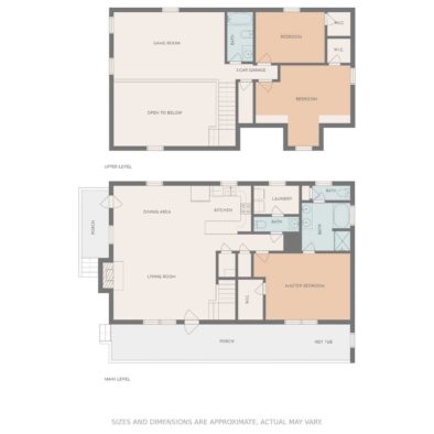 Quiet Nights Retreat floor plan