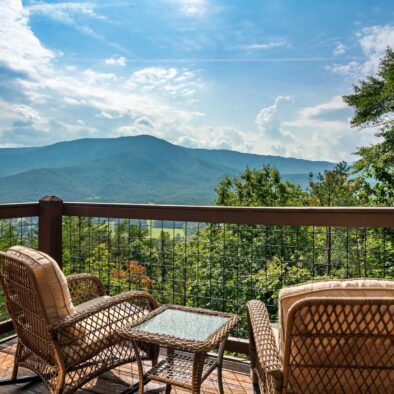 Cabin with mountain view in Wears Valey