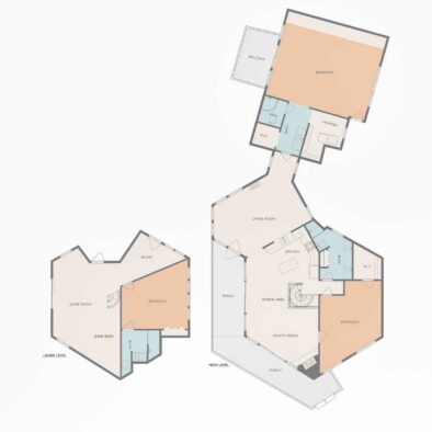 A View to Kill Cabin floor plan