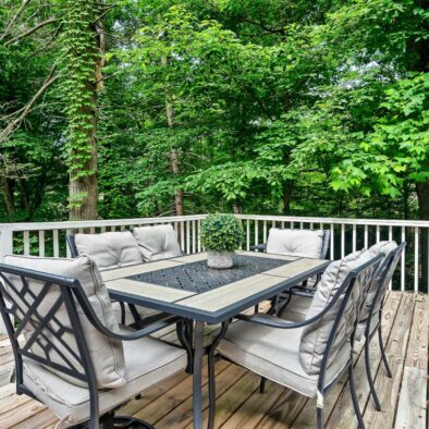 Farmer’s Daughter Cabin deck