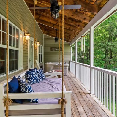 Farmer’s Daughter Cabin porch