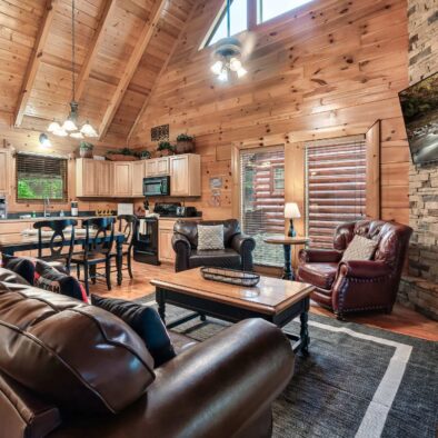 Jazzy's Cajun Cabin living room