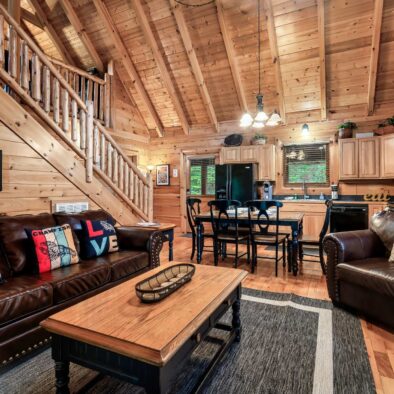 Jazzy's Cajun Cabin living room