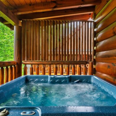 Jazzy's Cajun Cabin hot tub