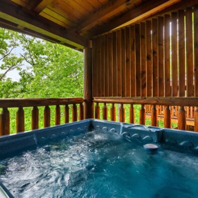 Jazzy's Cajun Cabin hot tub