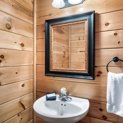 Jazzy's Cajun Cabin bathroom