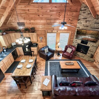 Jazzy's Cajun Cabin living room