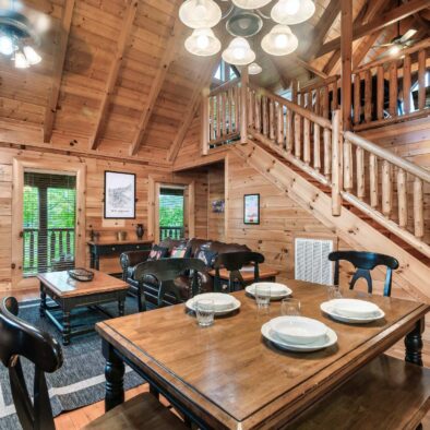 Jazzy's Cajun Cabin living room